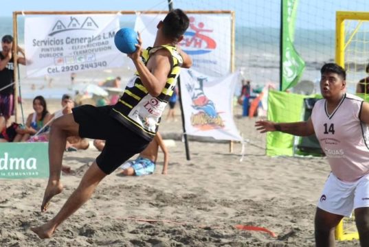 La 3ª fecha del Circuito Patagonico de Beach Handball llega a Las Grutas