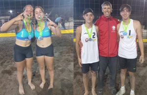 Antúnez, Ariente y Juárez se destacaron en la arena de Beltrán