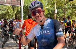 López Guevara se subió al podio en Mina Clavero