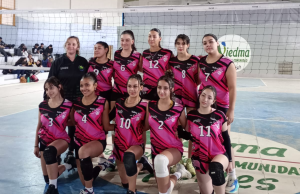 Participación de la Escuela de Vóley en Lamarque y Viedma
