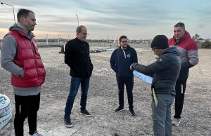 El Club Las Grutas coordina trabajos junto al Municipio