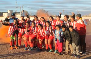 Las chicas del rojo se consagraron campeonas de la Liga Rionegrina