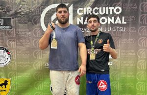 Oro por duplicado en el Circuito Nacional de Jiu Jitsu para Patagonia Gym