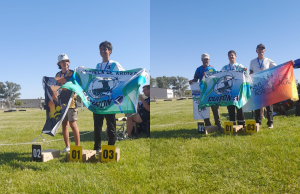 Nahuel Ponce y Fernando Azpiroz campeones del Patagónico de Aire Libre en arquería