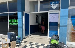 Ferro recibe donaciones para Bahía Blanca y la zona.