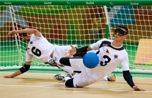 Torneo relámpago de Golbol en el Gimnasio Municipal