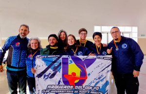 Los Arqueros del Golfo se subieron al podio en Río Colorado