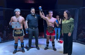 Gastón Salas fue el protagonista del UDC en Sierra Grande