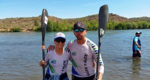 Sole Verdún fue segunda en el arranque de la Regata del Río Negro