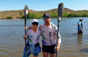 Sole Verdún fue segunda en el arranque de la Regata del Río Negro