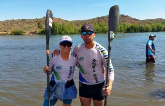 Sole Verdún fue segunda en el arranque de la Regata del Río Negro