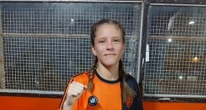 Candela Porto ganó su primera pelea en el Boxeo Amateur