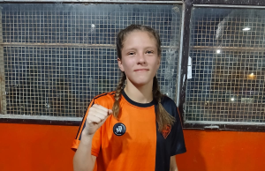 Candela Porto ganó su primera pelea en el Boxeo Amateur