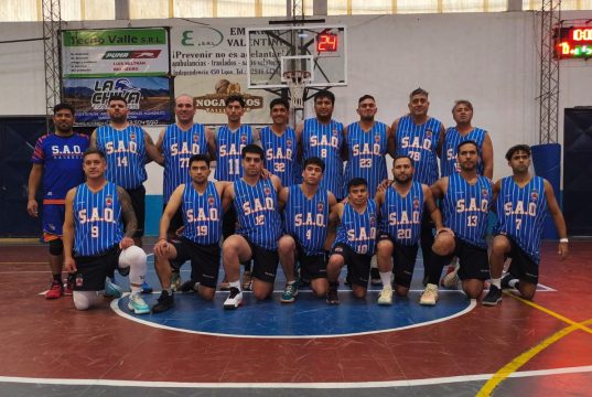 Liga Vallemediense: Volvió la acción para SAO Básquet y Deportivo Las Grutas