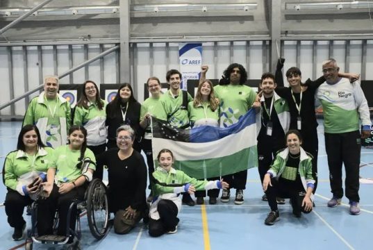 Nahuel Ponce y Nicolás Bazzana Calendino estuvieron presentes en los Juegos de la Integración con podios
