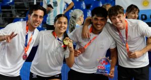 La bandera rionegrina en lo más alto del Mundial de Beach Handball