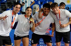 La bandera rionegrina en lo más alto del Mundial de Beach Handball