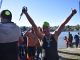 Mariana Huth y Denis San Martín subieron al podio en el Open Water Patagones-Viedma
