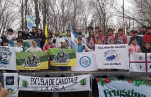 Canotaje: palistas sanantonienses se destacaron en Villa Regina