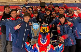 Lorenzo Neman debutó en el Campeonato Argentino de Karting
