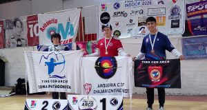 Tiziano G. Ochoa fue subcampeón nacional de tiro con arco Indoor