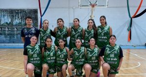La Escuela Municipal de Básquet de Las Grutas tuvo una jornada perfecta en La Adela