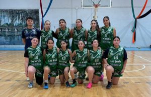 La Escuela Municipal de Básquet de Las Grutas tuvo una jornada perfecta en La Adela