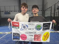 Juani Zapata y Lean Ortiz tuvieron una gran experiencia en el Challenger 500