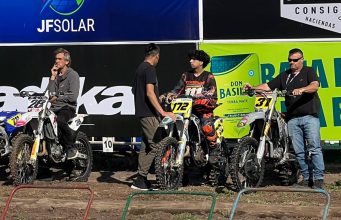 Emanuel Morón fue 7° en el Argentino de Motocross