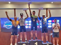 Gustavo León se subió al podio en Vuelta Ballenas