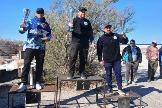 El Club Náutico Golfo San Matías consagró a sus campeones anuales de pesca