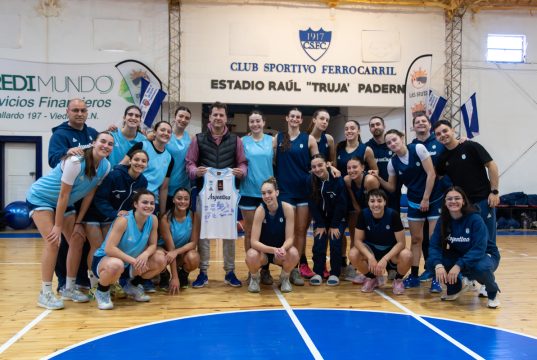 La Selección Argentina cerró su pasó por San Antonio y Las Grutas