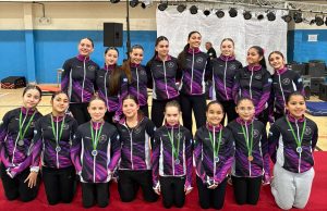 La Esc. de Gimnasia Deportiva SAO brilló en Río Colorado con 22 podios y 3 plazas para los Juegos Evita