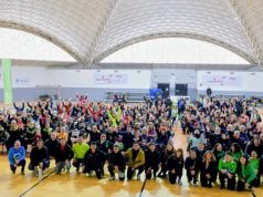 El Polideportivo de Las Grutas fue sede de la final de los Juegos Rionegrinos para Personas Mayores