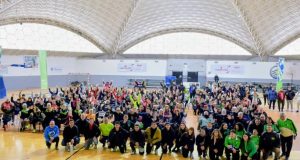 El Polideportivo de Las Grutas fue sede de la final de los Juegos Rionegrinos para Personas Mayores