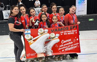 EPI de San Antonio Oeste se destacó en la Copa Naciones de patinaje artístico