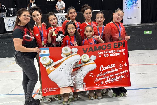 EPI de San Antonio Oeste se destacó en la Copa Naciones de patinaje artístico