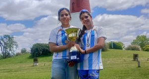Sharon Michalczewski y Victoria Froilán, campeonas bi nacionales de canotaje